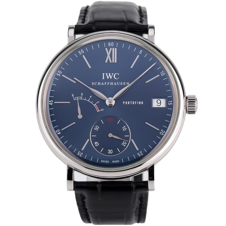 IWC IWC IWC Botao Fino Series สแตนเลสคู่มือนาฬิกาผู้ชาย IW510106