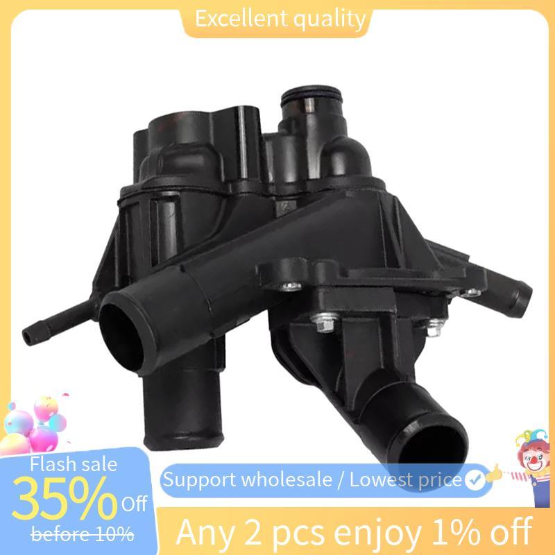 ใหม่สําหรับ Expedition 2016-2018 Thermostat Housing Water Outlet HL3Z-8A586-B HL3Z-8A586-C