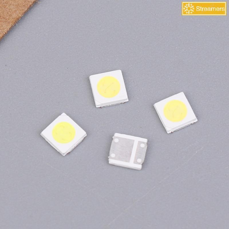 {Streamers} 100 ชิ้นสําหรับ Backlight High Power LED 2W 3.0-3.4V/6.0-6.4V 3030 94LM Cool White LCD B