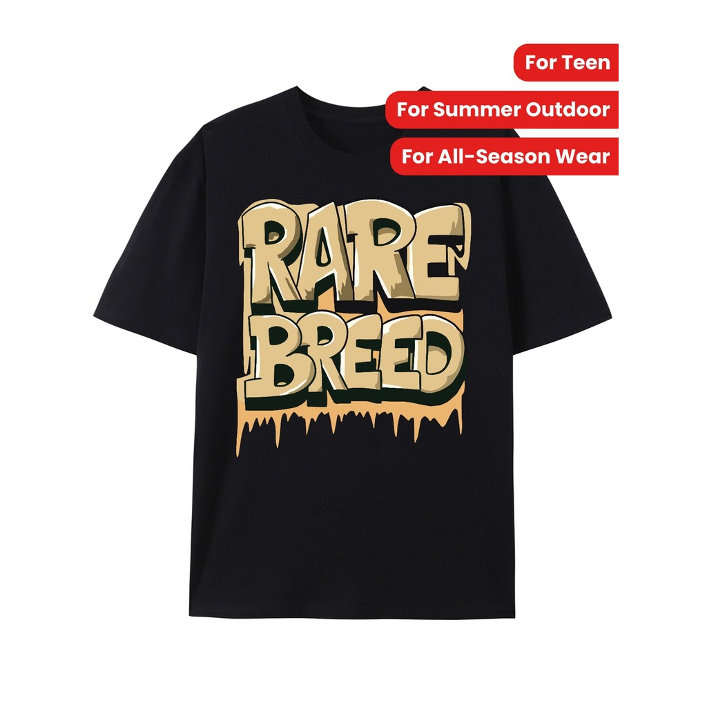 COD 2026EED ผู้ชาย Vivid Creative RA ลําลองแขนสั้นกลางแจ้ง Slight กราฟิกเยาวชนรอบคอผ้าโพลีเอสเตอร์ยื