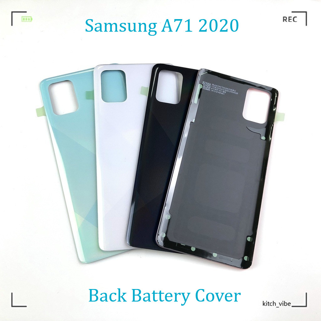 ฝาครอบด้านหลังสําหรับ Samsung Galaxy A71 2020 A715 A715F
