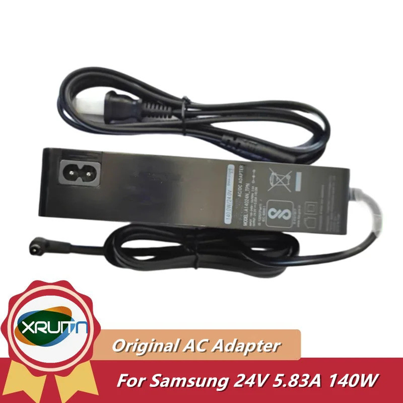 Original 140W 24V 5.83A A14024_TPN AC/DC ADAPTER Charger BN44-01024A สําหรับ Samsung C32G75TQSU 32 I