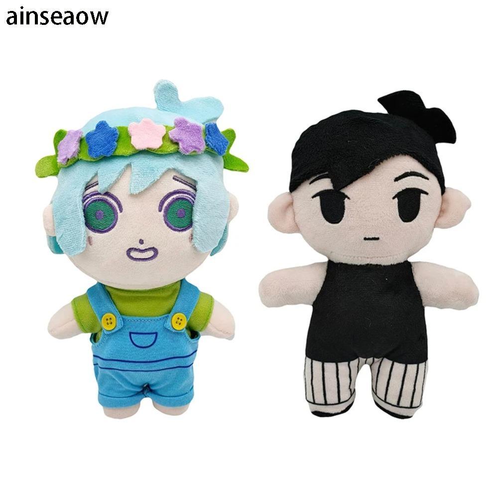 AENSEAOW คอสเพลย์ Props, Omori Plush Merch OMORI ตุ๊กตาตุ๊กตา, ของขวัญเกม Related Omori 20 ซม.Plushi