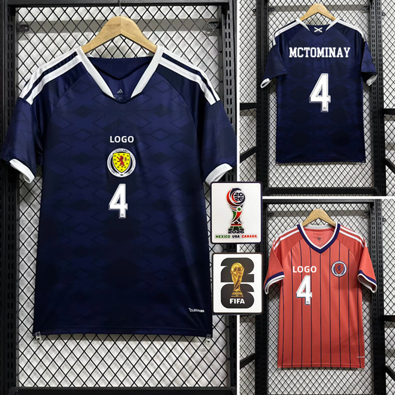 2026 เสื้อฟุตบอลชาย Scott Home Away รุ่น Fan S-4XL