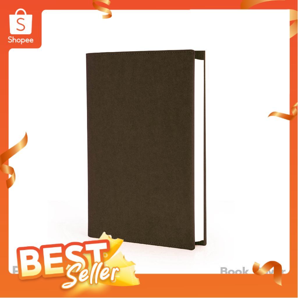 Folio: Book Cover (Chocolate) ปกห่อหนังสือ ปกห่อนิยาย ผลิตจากจากกระดาษซักได้