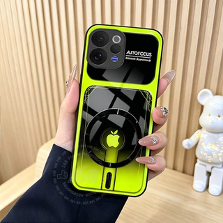เคส Vivo V70 V60 Case สีไล่เฉด เจ๋ง หรู ระดับสูง กันกระแทกด้วยแม่เหล็ก ฝาครอบกระจกแข็งเหลวสุดหรูสำหรับเด็กผู้ชาย นักเรียน และผู้ชาย