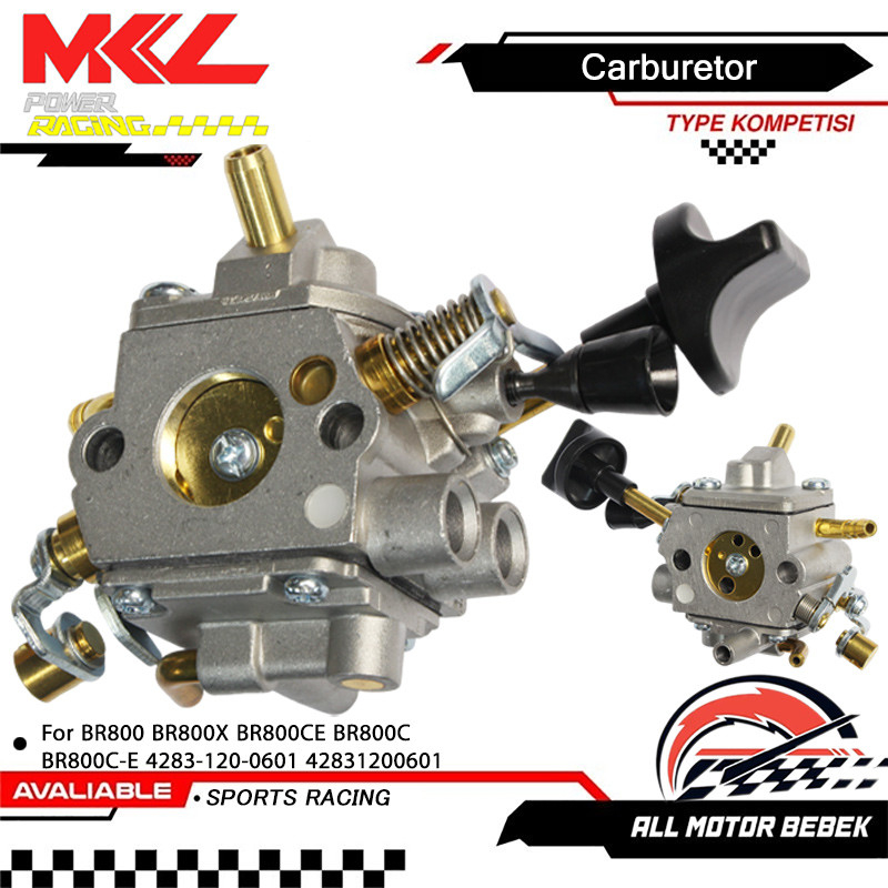 คาร์บูเครื่องเป่าลมสะพายหลัง คาร์บู 4283-120-0601 สำหรับ BR800 BR800X BR800CE BR800C BR800C-E