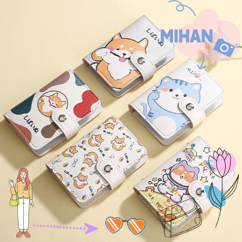 กระเป๋าการ์ด MIHAN, ที่ใส่บัตรกันขโมยบางเฉียบ, กระเป๋าเก็บการ์ดการ์ตูนผู้หญิง