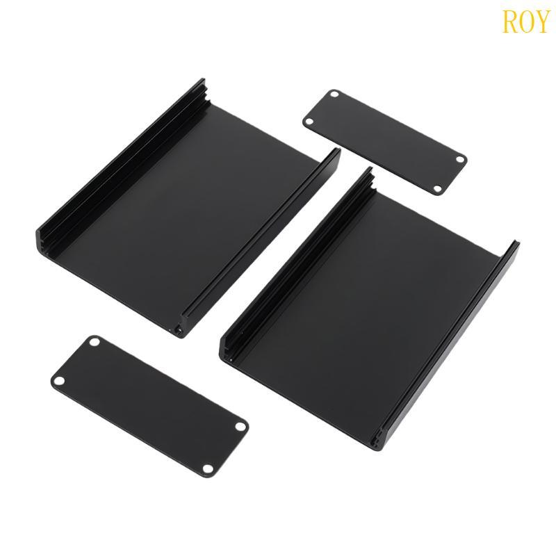 ROY โครงการไฟฟ้ากรณีอลูมิเนียมหน่วย 80x50x20 มม.สําหรับชิ้นส่วนอิเล็กทรอนิกส์แผงวงจรพร้อมกล่องการจัด