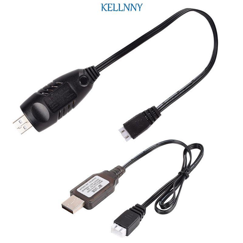 Kellnny 7 4v Charger XH-3P 2S Lipo Fast ชาร์จไฟฟ้าสําหรับรถยนต์ RC Drone ของเล่น