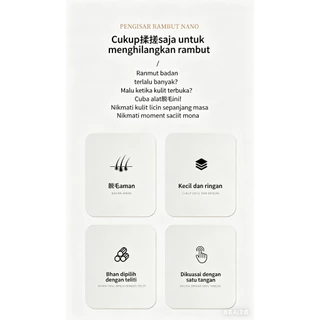 ฤดูร้อนต้องมี: เครื่องมือกําจัดขนนาโน-กระจก แบบพกพา, เครื่องโกนหนวดและที่ขัดพื้น, อุปกรณ์กําจัดขนที่บ้าน, เครื่องกําจัดขนของผู้หญิง, อุปกรณ์กําจัดขนแบ