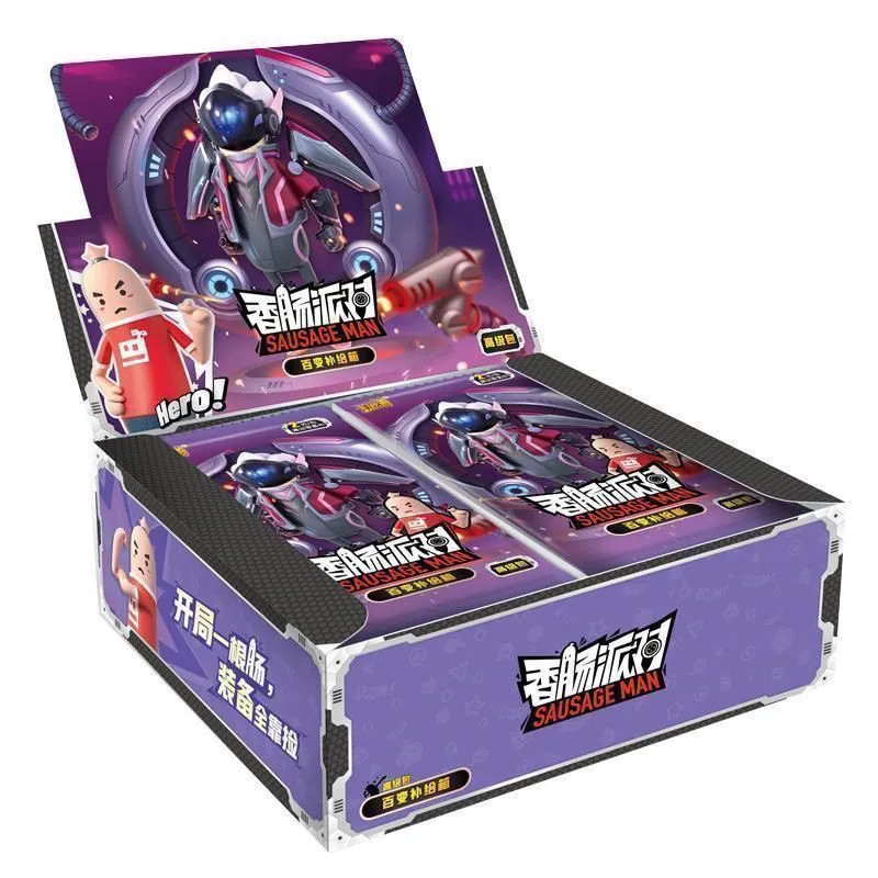 Qun Sausage Party Card Premium Pack First Play Game สินค้า Battle Collection Card ของเล่นเด็กผู้ชาย