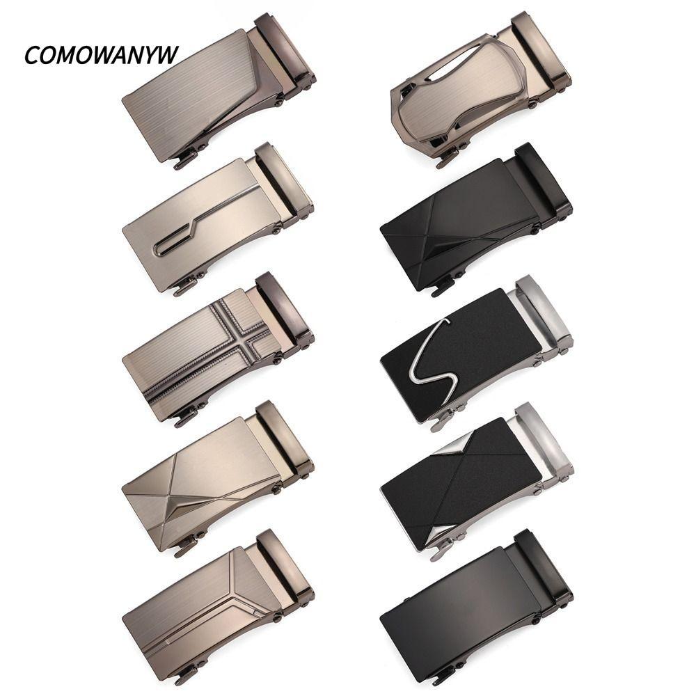 COMWANYW หัวเข็มขัดทดแทน, หัวเข็มขัดปรับได้เหล็ก, แฟชั่น DIY เข็มขัดผู้ชายหัวผู้ชาย