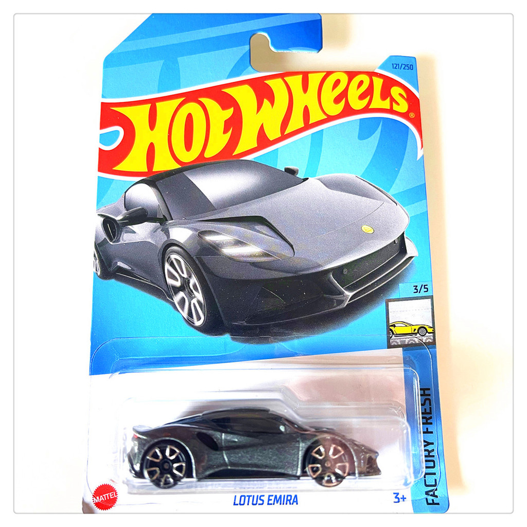 HOTWHEELS Hot Wheels Alloy Small Sports Car Model 2023LEQ Batch LOTUS Lutes LOTUS EMIRA