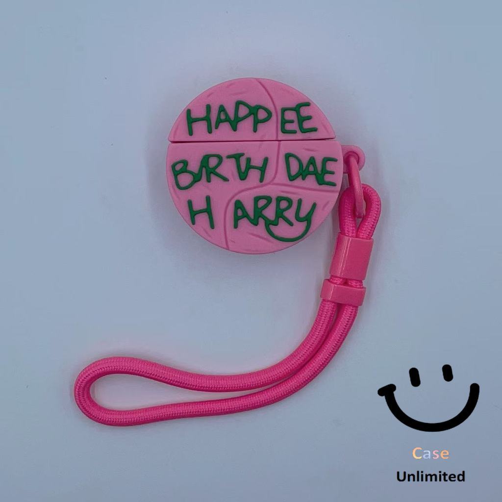 สําหรับ GOOJODOQ J201 J206 J228 J229 เคส Case หูฟัง & Lanyard รูปแบบสีชมพูสร้างสรรค์