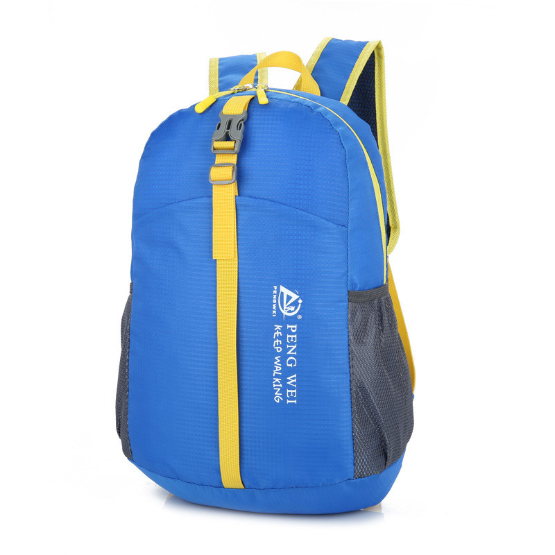 กระเป๋าเป้สะพายหลังพักผ่อนจัดเก็บกระเป๋าพับเดินทางกลางแจ้งกระเป๋าปีนเขากีฬากระเป๋าเป้สะพายหลังพับ Wa