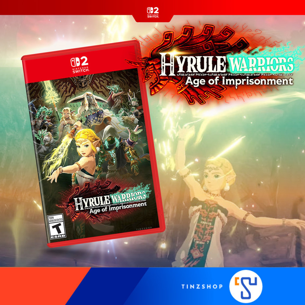 (Switch2) Nintendo Switch 2 Game Hyrule Warriors Age of Imprisonment / Asia English (ตลับเกม)