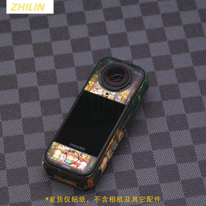 เหมาะสําหรับ Insta360 X4 Air 8K พาโนรามากีฬากล้องสติกเกอร์ป้องกันและอุปกรณ์เสริมฟิล์ม CASE thumbnail 8