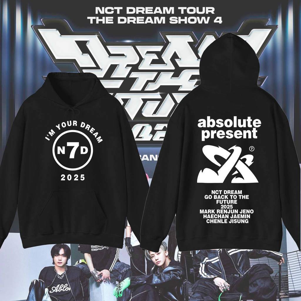 NCT DREAM Hoodie 2025 | THE DREAM SHOW 4 Dream The Future Limited Edition ฮู้ดดี้คอนเสิร์ต