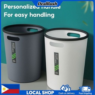 Household Plastic Trash Can Large Capacity High Quality Trash Bin Durable Office Garbage Can