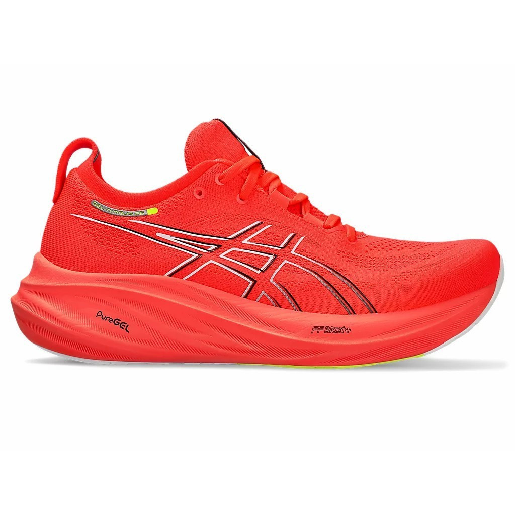 GEL-NIMBUS 26 Men Sunrise Red/Black-Men รองเท้าวิ่ง AT5F