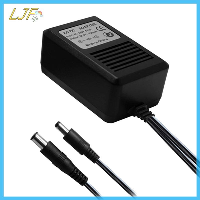 LJF 1 ชิ้น 3 ใน 1 AC Power Supply อะแดปเตอร์สําหรับ SNES/NES/GENESIS 9V 3 ใน 1 แหล่งจ่ายไฟ
