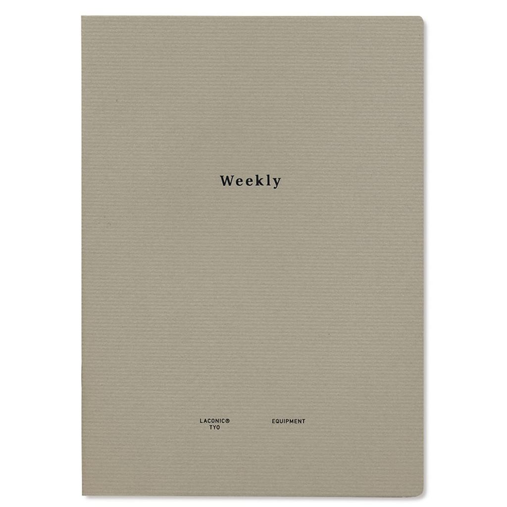 Laconic A5 Weekly Notebook Date-Free Style Note LGF02-36, Japan Diary/ Journal Stationery

