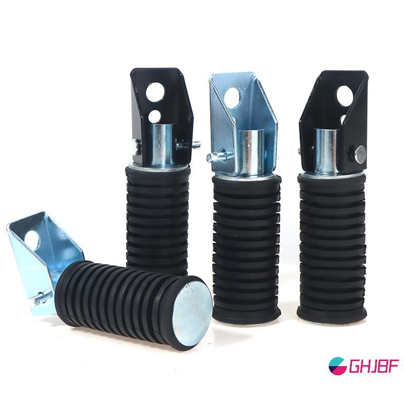 GHJBF] 1 คู่รถจักรยานยนต์หมุดเท้า Universal รถจักรยานยนต์ Footpeg Bracket สําหรับ GS125 เท้าเหยียบอุ