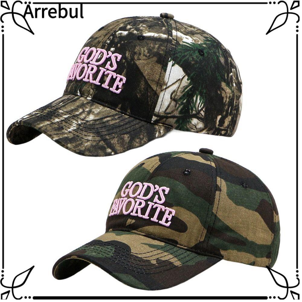 หมวกเบสบอล AREBUL สไตล์เฉพาะ กันแดด ระบายอากาศดี ลายพรางย้อนยุคแฟชั่น