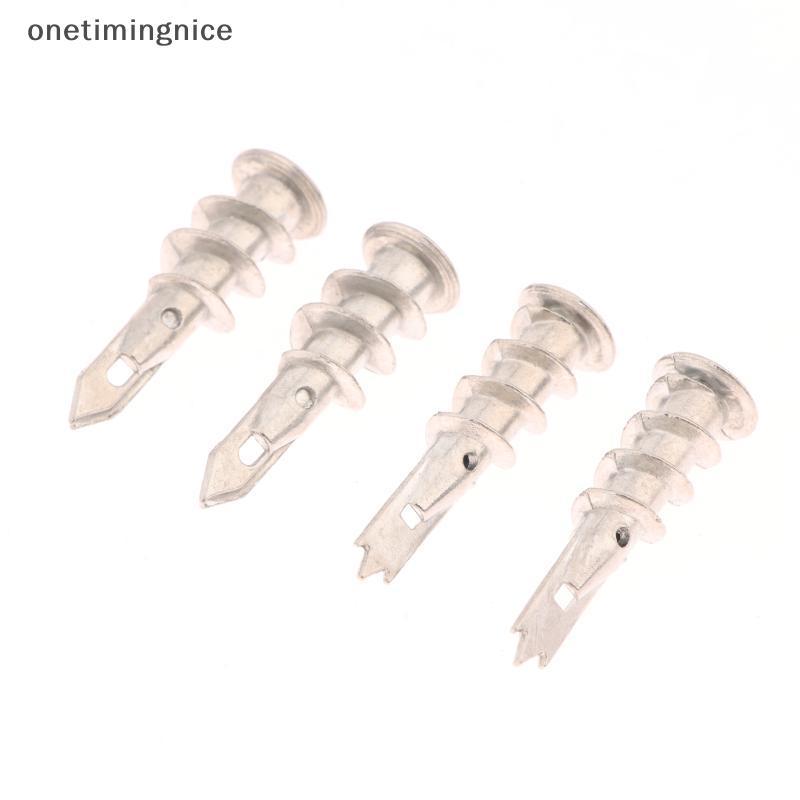 Onetimingnice 10 ชิ้นสังกะสีโลหะผสมเหล็ก Self-Drill Anchor 13*41 มม.Splasterboard Drywall Anchor Hol