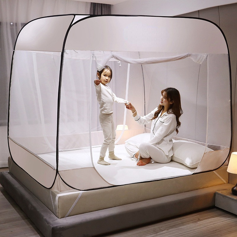 New Mosquito Net, No Installation Required, No Bracket, Integrated Summer Mosquito Net, Room Decorat