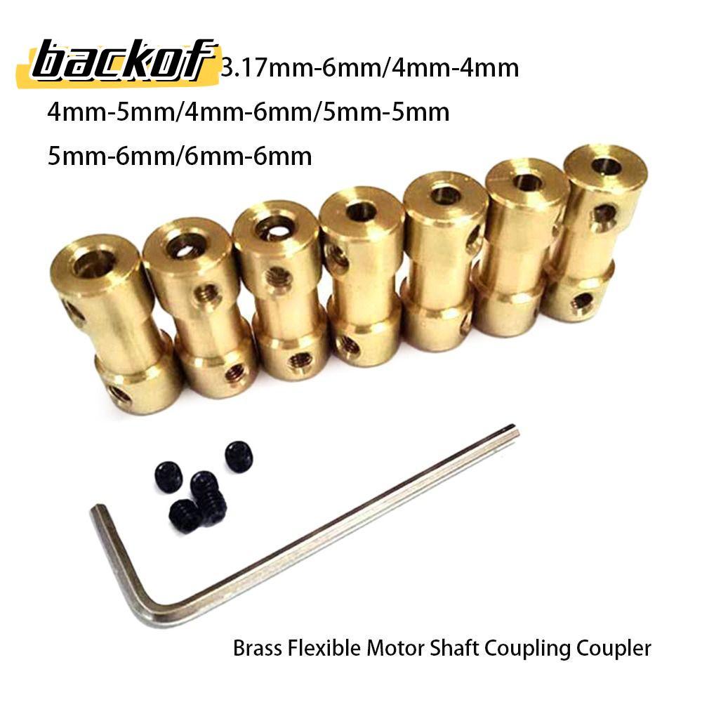 BACKOF Motor Shaft Boat Rc Parts Drive Shaft 2mm 5 Connectors 8 รูปแบบข้อต่อ Coupler