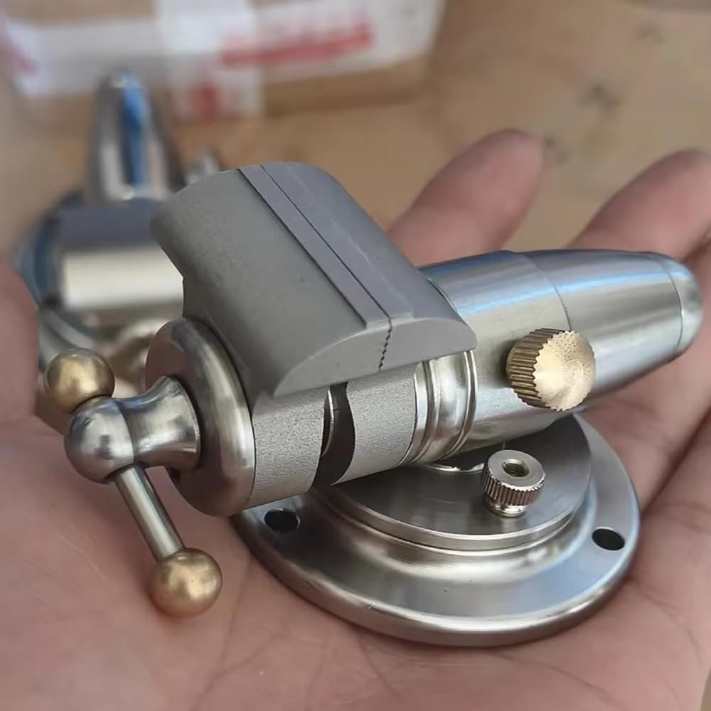 1.2 "Bench Vice 30 มม.หมุน Workbench Vice Jaw ตาราง Vice Clamp เครื่องมือ