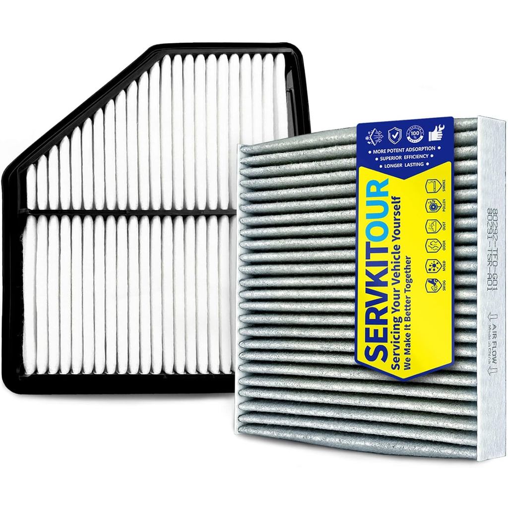 ชุดกรองอากาศห้องโดยสารและเครื่องยนต์สําหรับ HR-V HRV (2016 2017 2018 2019 2020 2021 2022) 1.8L แก๊สเ