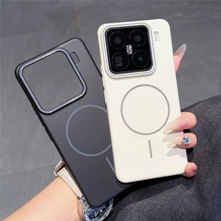 เคสแม่เหล็ก PC บางเฉียบสําหรับ Xiaomi 17 15 15T 14 14T 13 Pro ฝาครอบกันกระแทกป้องกันพิเศษ