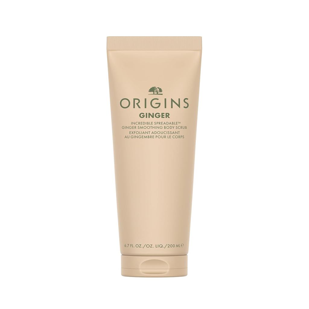 Origins Incredible Smoothing Ginger Body Scrub | ขัดผิวอย่างอ่อนโยน | พร้อมขิงและน้ําตาล 6.7 ชั้น ออ