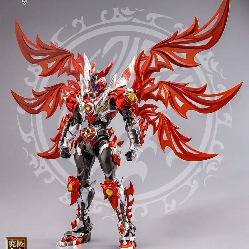 หูเป่ยจังหวัดหลอดสีฟ้าเทคโนโลยีเย็น จํากัด Ring Finger Anime Grade Alloy Olympic Armor Warriors Yanl