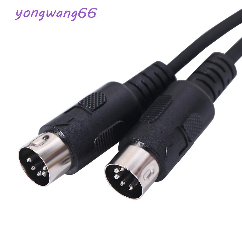 POSSO MIDI DIN สายไฟ MIDI DIN 5PIN เพลงสาย DIN ปลั๊ก 5 Pin Double Headed 5PIN ชายชายสายเชื่อมต่อ
