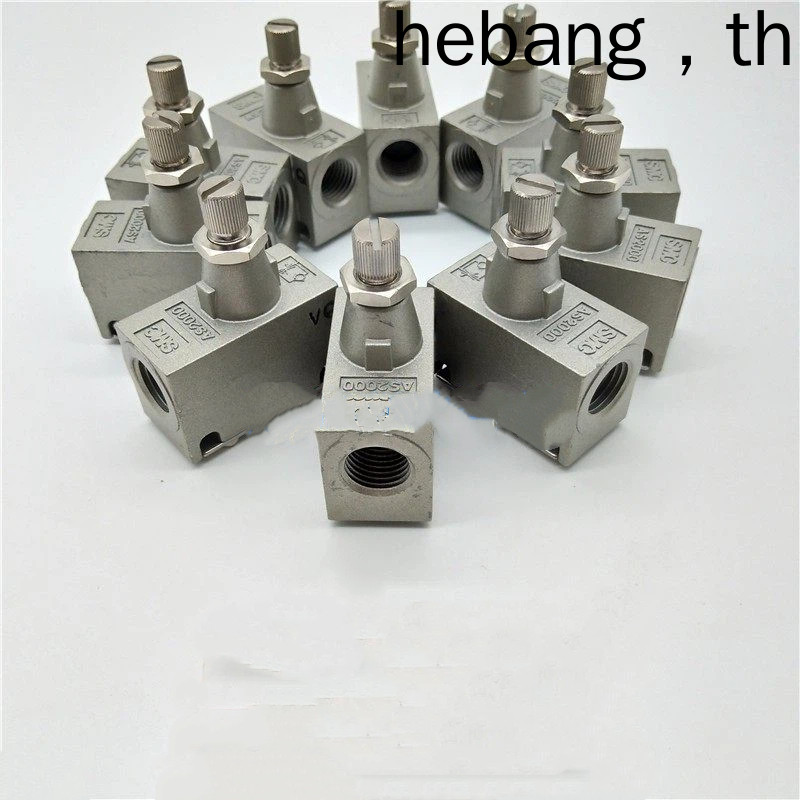 SMC วาล์วควบคุมความเร็ว AS2000/AS3000/AS4000/AS5000-F01-F02-01-02-03-04 ใหม่เอี่ยม