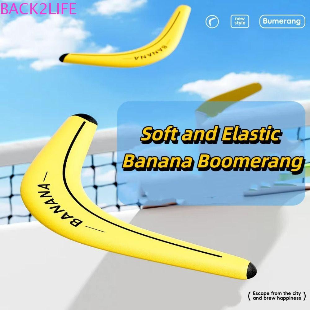 BACK2LIFE 3 ชิ้น/เซ็ต Flying Boomerang ของเล่น, Fast Catch Returning Profesional V Shaped Boomerang,