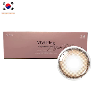 OLENS VIVIRING Brown 1Day 20P คอนแทคเลนส์