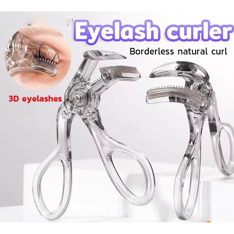 3PCS Eyelash curler ที่ดัดขนตาตรงหัวตา หางตา และแบบมุมโค้งก้วาง ใช้งานง่าย ขนตาเด้งสวยเรียงเส้น ที่ดัดขนตา DailyGo