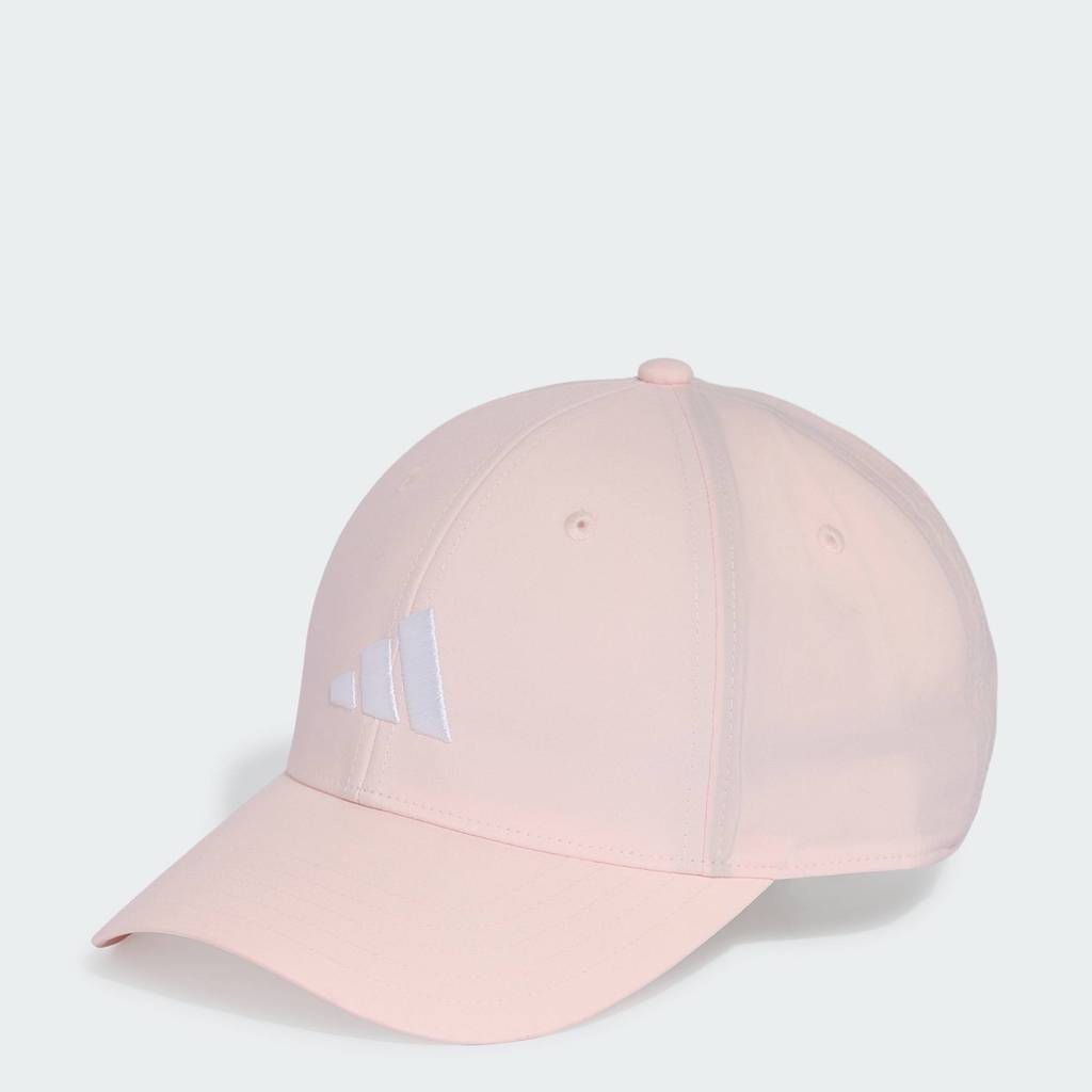 adidas Lifestyle New Logo Embroidered Baseball Cap Unisex Pink KS7195