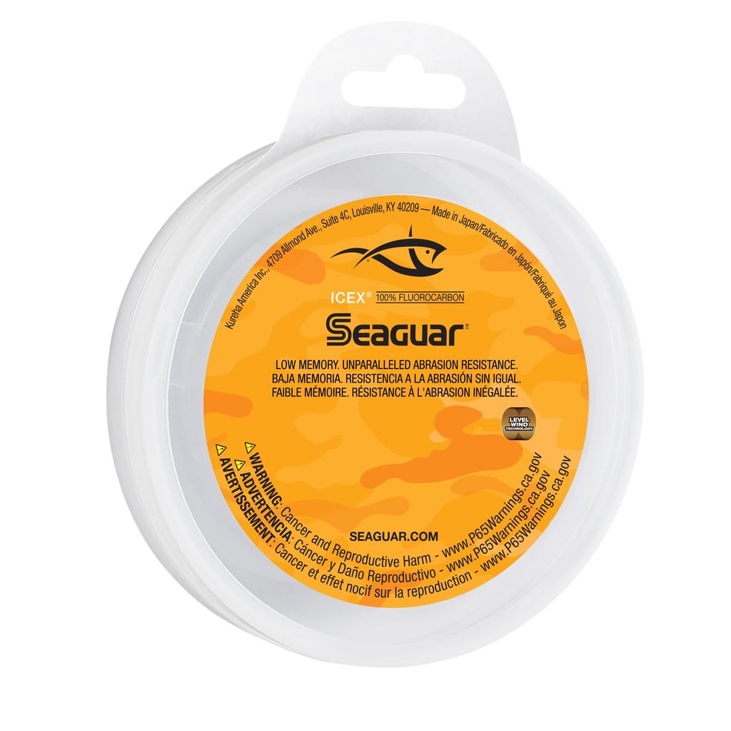 Seaguar IceX 100% Fluorocarbon Ice Line 50 Yards 2 Pound Clear
