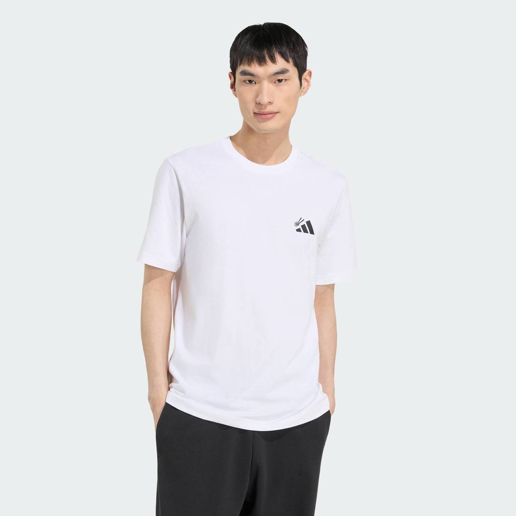 adidas Lifestyle SUSHI GRAPHIC T-SHIRT Men White KT9706