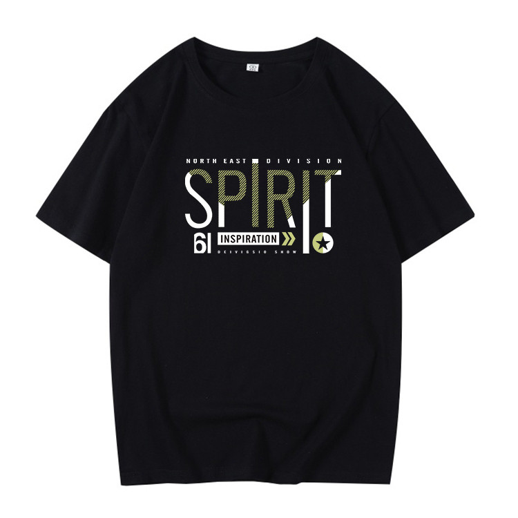 20262025เสื้อยืดแขนสั้นสไตล์ใหม่ผู้ชาย ins Street Wear ยุโรปอเมริกันสไตล์ฮิปฮอปรอบคอ Bottoming เสื้อ