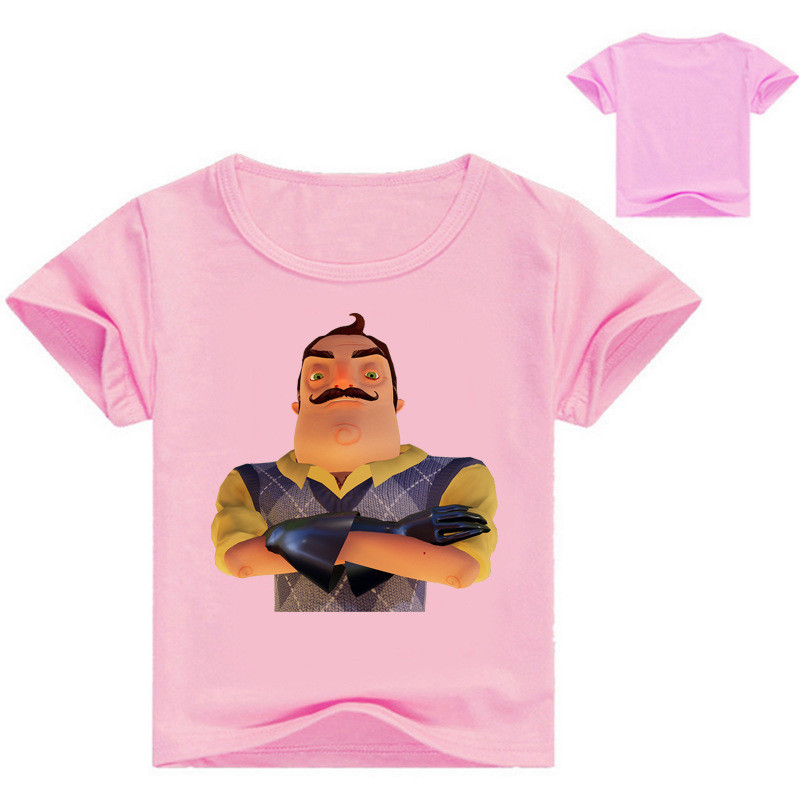 20262020การค้าต่างประเทศเสื้อผ้าเด็กการ์ตูนขายดี Avatar พิมพ์รอบคอแขนสั้นเสื้อยืด Top Boy T063COD Q4