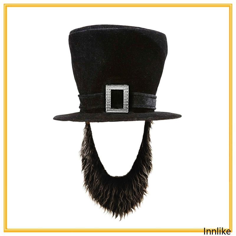 INN หมวก Jester ขนาดสําหรับผู้ใหญ่ซับในระบายอากาศและปาร์ตี้เคราที่พูดเกินจริง Essential