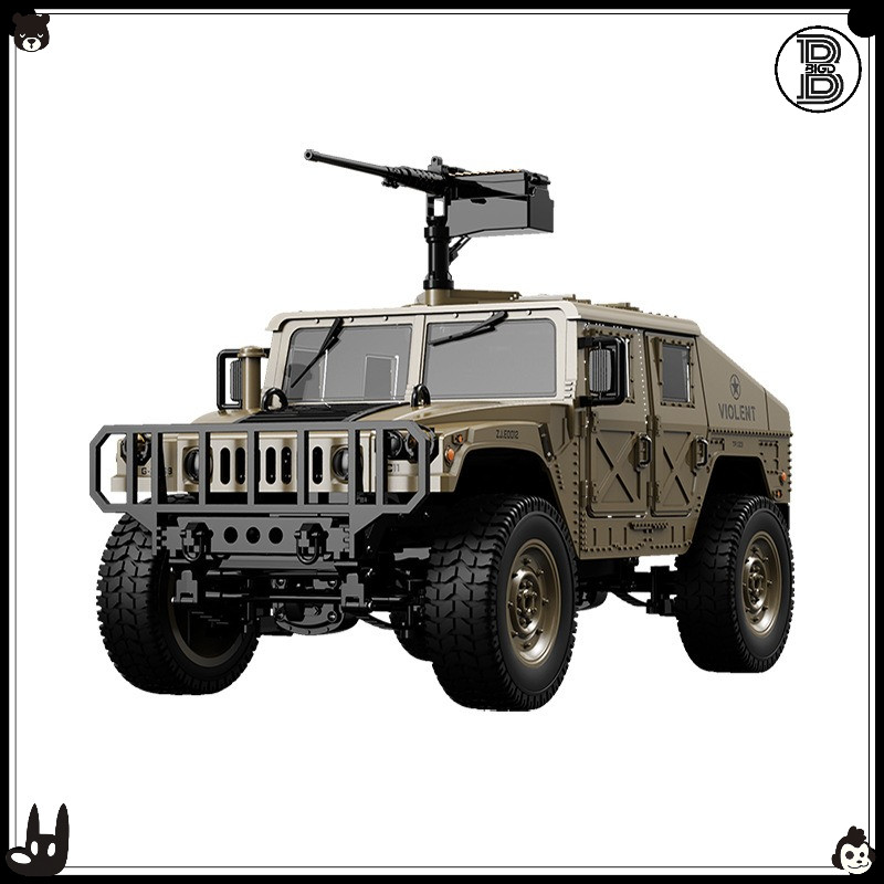 JJRC C8835 Hummer ทหาร Jeep - 2.4G Full Scale 4WD RC Off-Road ปีนเขา Crawler รุ่นของเล่นของขวัญ