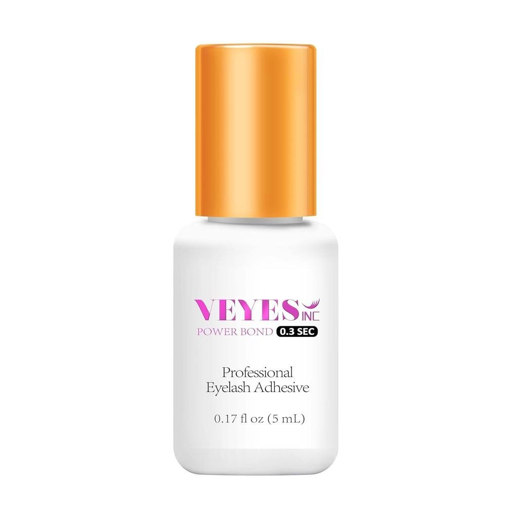 VEYES INC Eyelash Extension กาว 0.3 Sec Drying สูงสุด 8 สัปดาห์ Retention Black Lash กาว Salon ใช้สํ